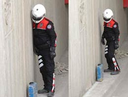 Polisin müdahalesi dehşete düşürdü Polisin müdahalesi dehşete düşürdü