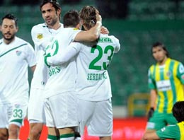 Bursaspor iddiasını sürdürüyor Bursaspor iddiasını sürdürüyor